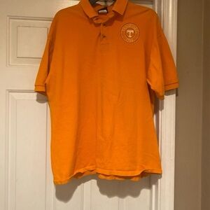 Vintage Tennessee Volunteers Orange AS Sports Polo Shirt Men’s Size Large